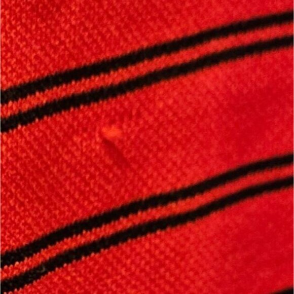 Ping Polo XL Men's Performance Dynamics Striped Red & Black Polyester Golf Wear - Picture 8 of 11